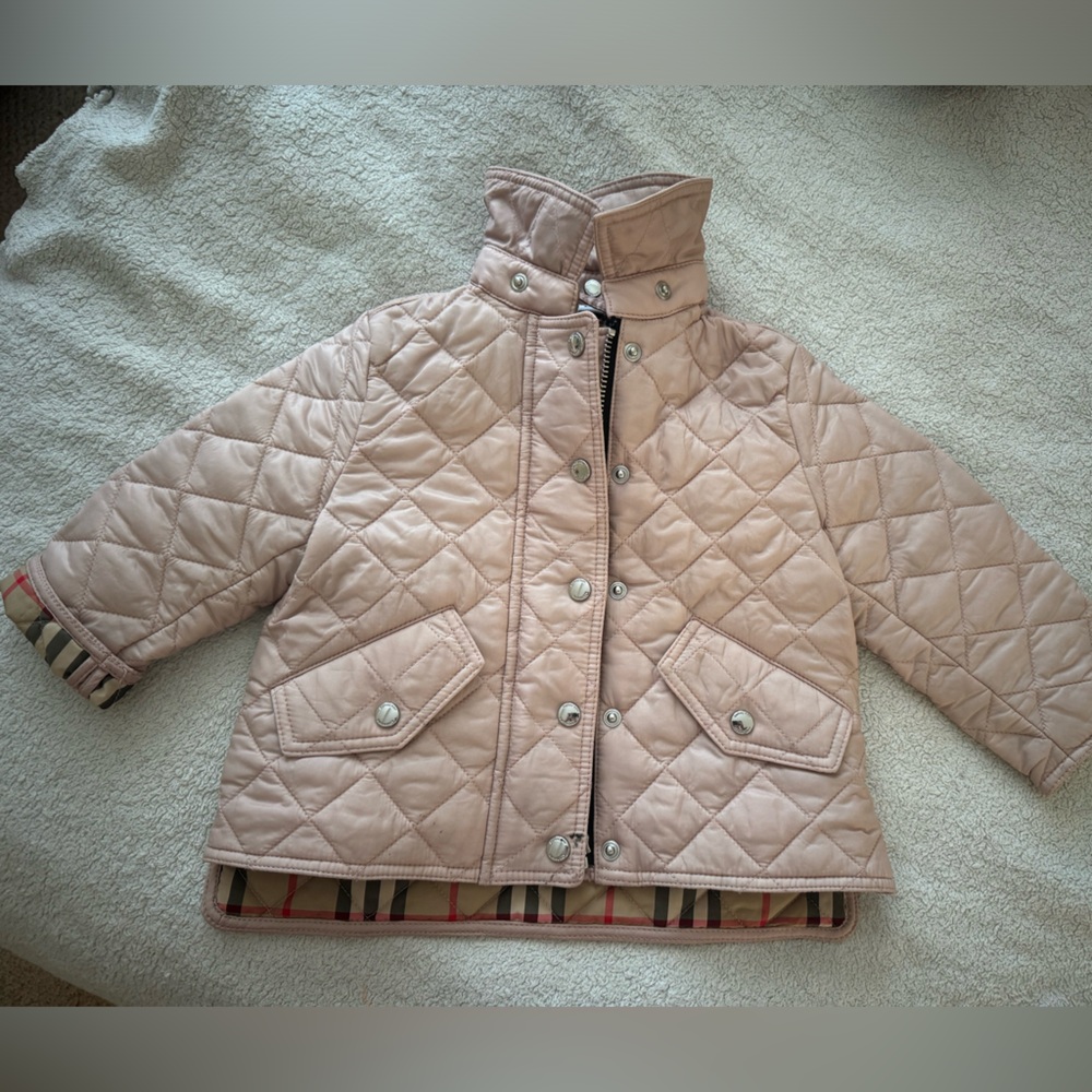 Blush 12month Burberry jacket